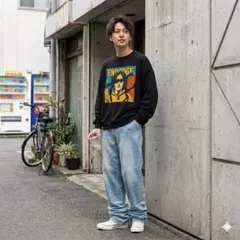 ENDODGE グラフィックスウェット ブラック Lサイズ オリジナルのサムネイル