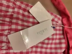 ピンク ギンガムチェック スカート