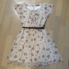 未使用 アプワイザーリッシェ 花柄 ワンピース