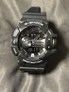 CASIO G-SHOCK 5398 GA-400GB ブラック シルバー