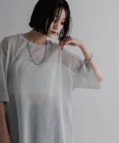 LOWRYSFARM シアーニットTEE