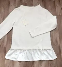 新品　グローブ　長袖ニット　オフホワイト　L