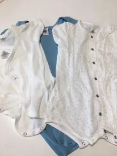 プチバドー◇新生用2枚◇ロンパース◇USED