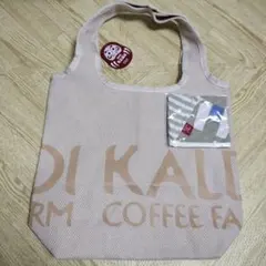 カルディ2026 食品福袋トートバッグ　手ぬぐいエコバッグ　2点セット