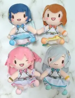 劇場版プロセカ ふわぷちミニぬいぐるみ モアジャン 4種コンプセット