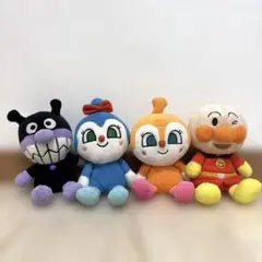 ぷりちぃビーンズシリーズ　アンパンマン７体セット　ドキンちゃん　コキンちゃん他
