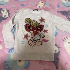 り*ぽ様 ヒステリックミニトレーナー 105cm グレー