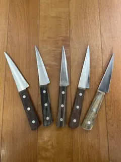中古 骨スキ包丁 5本セット 鋼 ハガネ 中古 骨スキ包丁 5本セット 鋼 ハガネ - メルカリ