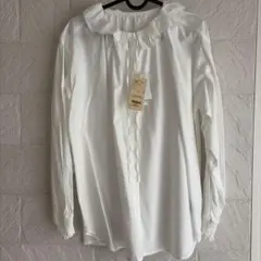 新品タグ　studio CLIPフリル　クリップ　ナチュラル長袖　入学式　卒業式