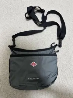 DANTONグレー ショルダーバッグ