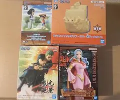 ワンピース　フィギュア　ビビ　ゾロ　ルフィ　セット