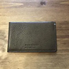 MARGARET HOWELL 名刺入れ カードケース ブラウンのサムネイル