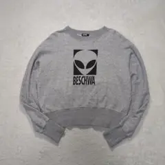 希少 90s BESCHWA ビシュワ エイリアン スウェット オールドスケート 希少 90s BESCHWA ビシュワ エイリアン スウェット オールド