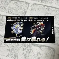 ポケモンSV 色違い　ミライドン・コライドン
