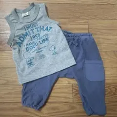 【70.80サイズ】ベビー ランニングシャツ・パンツまとめ売り スヌーピー 夏服