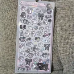 ボンボンドロップシール　しろくろ