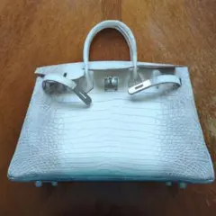 【極美品】ヒマラヤクロコダイル バッグ ノーブランド
