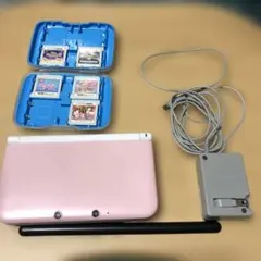 Nintendo 3dsll ピンクホワイト　オマケ付き！