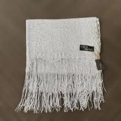 結婚式　ドレス　羽織シルバー　タグ付　ショール　ストール　CECIL MCBEE