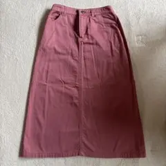 Honeys カジュアル　ロングスカート ピンク　M