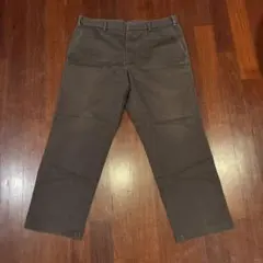 DOCKERSブラウンフェード　ストレートレッグ ワークパンツ