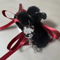 ハローキティ アクセサリー　ヘアクリップ　小悪魔　ギャル