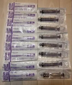 TERUMO テルフィード EDシリンジ 20ml 17本のサムネイル