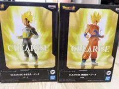 ドラゴンボール超 CLEARISE 孫悟空 ベジータ フィギュア2種セット