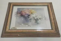 新品未使用】磯部晶子さんんのコスモスの版画 - メルカリ