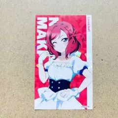 西木野真姫 メモリアルステッカー ラブライブ アトレ秋葉原