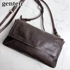 genten Raffinato ショルダーバッグ 本革 ウォレット 斜め掛けのサムネイル