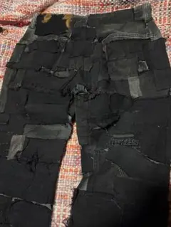 NOiSECRAFT 解体再構築 リメイク クラストデニムパンツ ノイズクラフト NOiSECRAFT 解体再構築 リメイク クラストデニムパンツ ノイズクラフト