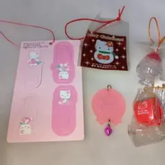 ハローキティ2005〜2008プレミアムマスコット5点セット非売品まとめ売りレア