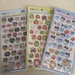 正規品！クーリア　サンスター　たまごっち　ボンボンドロップシール　3点セット
