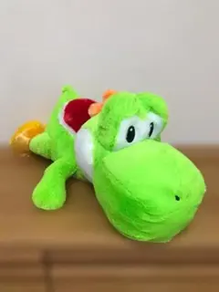 【新品・未使用】スーパーマリオ ヨッシー ぬいぐるみ特大サイズクタッとぬいぐるみ