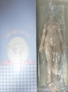 imomodoll 1/4 肉肉兎 一体型S胸 クリーム肌 セミホワイト ボディ