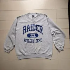 90s USA 製スウェット ラッセル XXL カレッジ