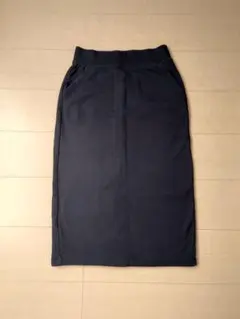 UNIQLO　タイトスカート ブラック 裏起毛 Sサイズ