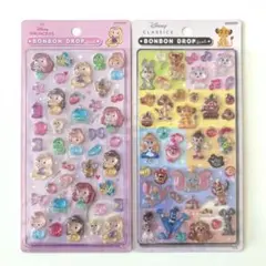 ボンボンドロップシール クラシック プリンセス 2枚セット ディズニー 正規品