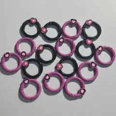 カラビナ　キーホルダー
