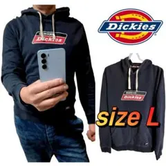 ★☆Dickies ディッキーズ ダークブルー パーカー☆送料込み