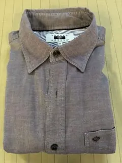 JOSEPH ABBOUD 長袖シャツ ブラウン M