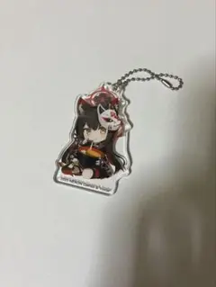 ブルアカ　ファミリーマートアクリルキーホルダー　ワカモ