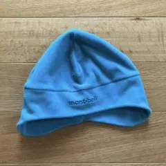 新品未使用美品/フリース/耳あて帽/水色/雪山/ウィンタースポーツ/ユニセックス