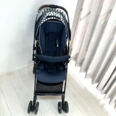【レインカバー付】アップリカ ラクーナビッテクッション 2022 ネイビー