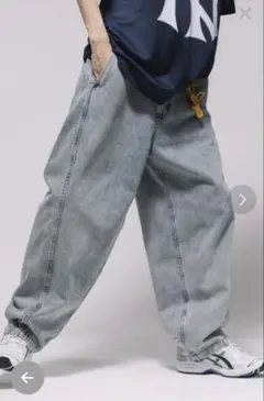 FREAK'S STORE/フリークス　ストア　カーブデニムパンツ　ワイド