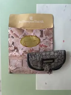 JIM THOMPSON シルクアクセサリーポーチ