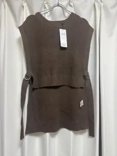 【新品未使用】コーナーズバイロウリー　ニットベスト