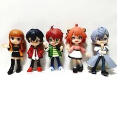 ⭐カラフルピーチ⭐フィギア ５体セット　じゃぱぱ　のあ　ゆあん　えと　ヒロ