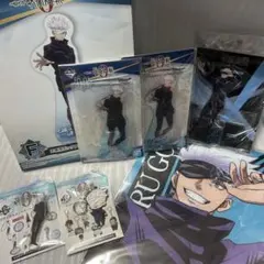 呪術廻戦　五条悟　アクリルスタンド　クリアファイル　グッズ　まとめ売り